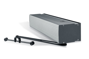 Fly swing door motor